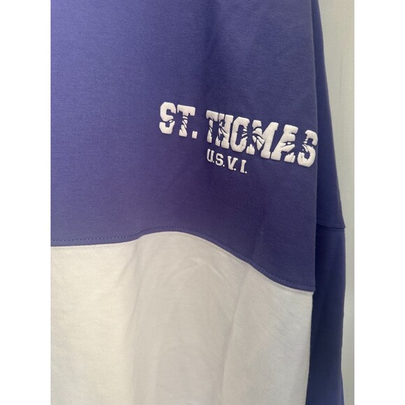 Women’s Purple & White St. Thomas Sweatshirt‎ Size 3XL - Picture 2 of 9